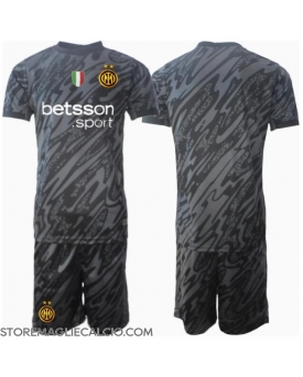 Inter Milan Portiere Maglia Gara Terza Repliche 2024-25 Bambino